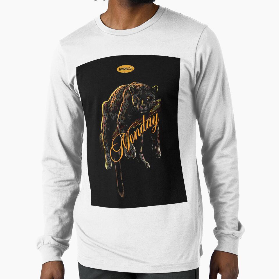 Monday — Black Jaguar Dark Art Print | MRKD by MRKD.World