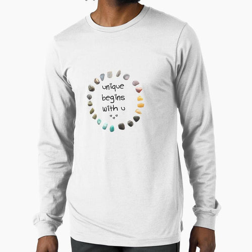 "Unique Begins With U" Crystal Grid by KarmaThymes T-Shirts, Hoodie, Sweatshirt | BlankRebels.com (Image 1)