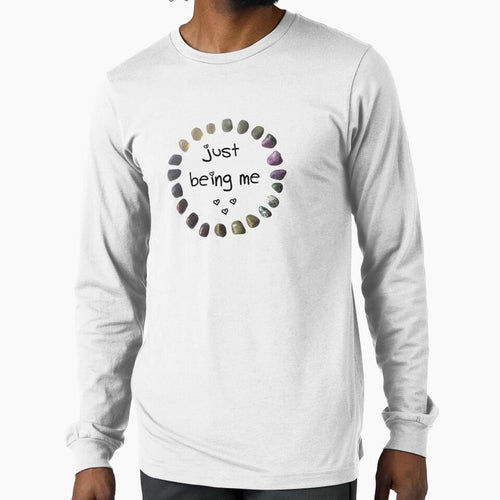 "Just Being Me" Crystal Grid by KarmaThymes T-Shirts, Hoodie, Sweatshirt | BlankRebels.com (Image 1)