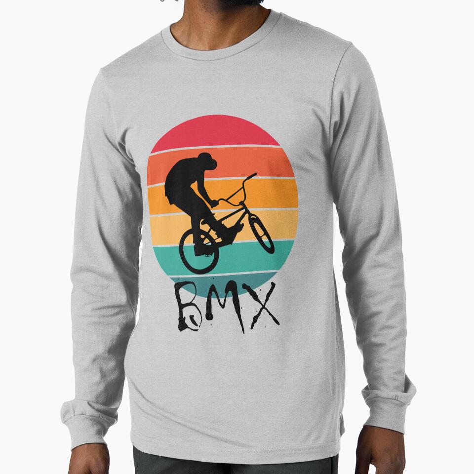 BMX Hoodie Boys Mens Pullover XL 2XL LARGE by thebeardedscot T-Shirts, Sweatshirt | BlankRebels.com (Image 1)