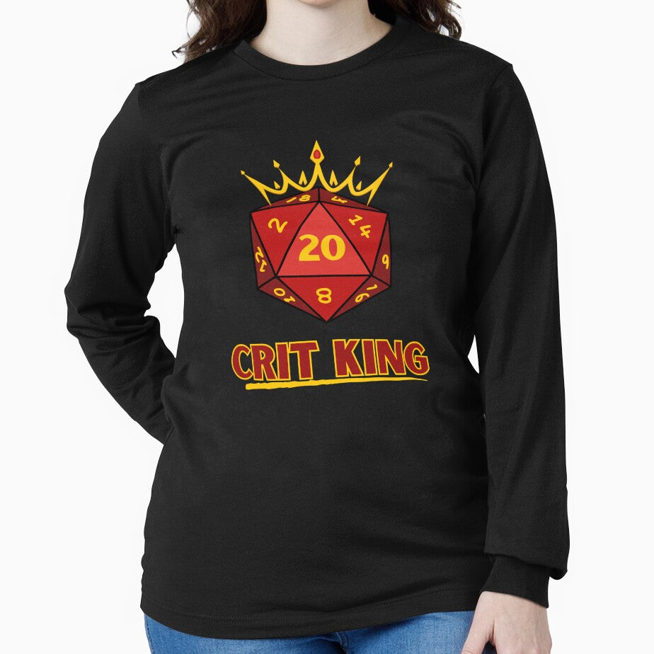 Crit King by Solace Guard T-Shirts, Hoodie, Sweatshirt | BlankRebels.com (Image 2)
