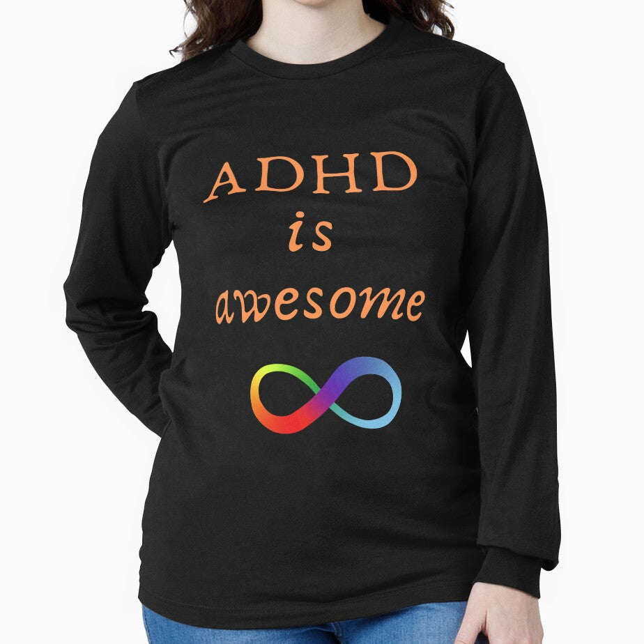 ADHD is Awesome by BlakefourDesign T-Shirts, Hoodie, Sweatshirt | BlankRebels.com (Image 2)