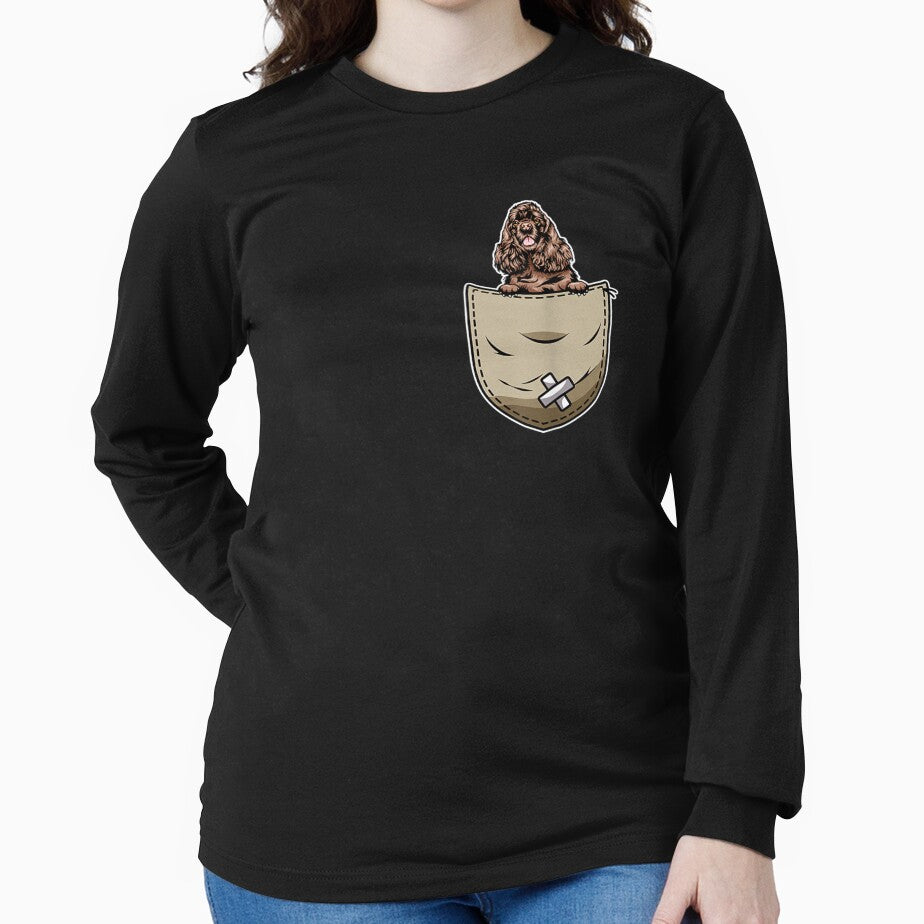 Dog In Pocket Funny Dog Lover Cocker Spaniel Gift by suzanso T-Shirts, Hoodie, Sweatshirt | BlankRebels.com (Image 2)