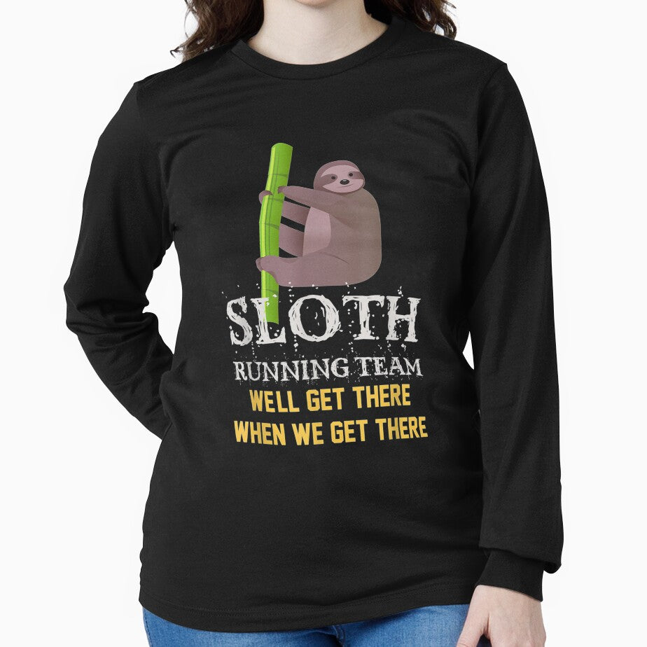 Cool Sloth Running Team by lucretia155 T-Shirts, Hoodie, Sweatshirt | BlankRebels.com (Image 2)