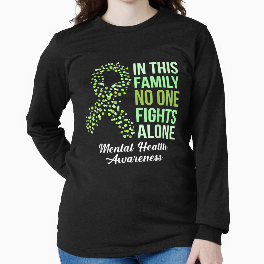 Family Support Mental Health Matters Awareness Ribbon by saigeorion T-Shirts, Hoodie, Sweatshirt | BlankRebels.com (Image 2)