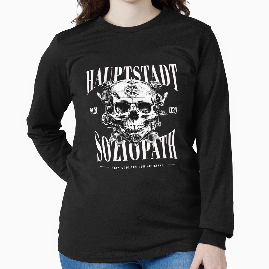 Capital Sociopath Skull Berlin by Ecmoprints