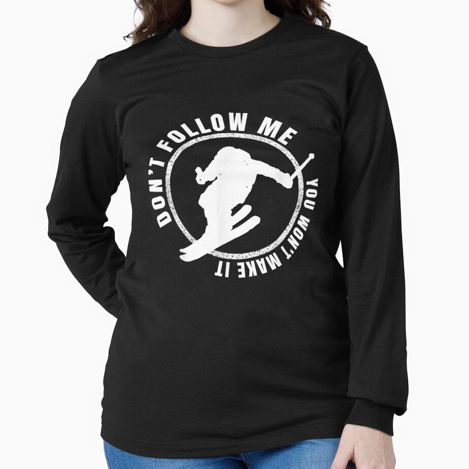 Funny Freeskiing Winter Cool Freeskier Graphic by sariyahharry