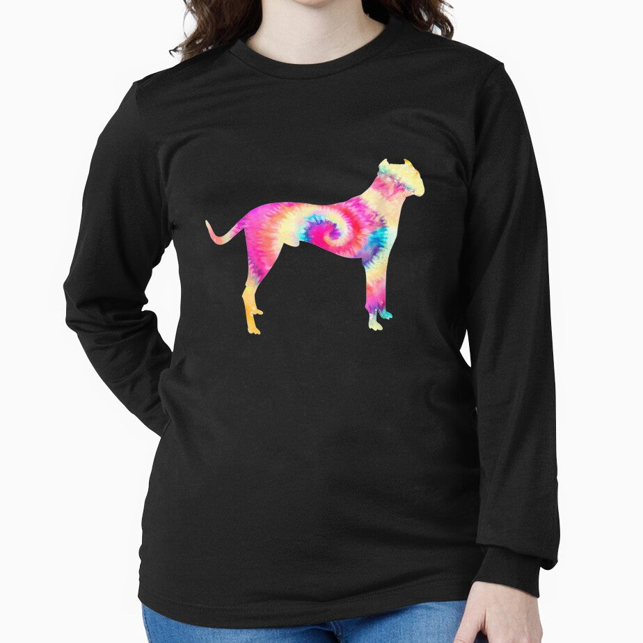 Dogo Argentino Dog Lover Dog Mom Dad Tie Dye by mylahKristian T-Shirts, Hoodie, Sweatshirt | BlankRebels.com (Image 2)