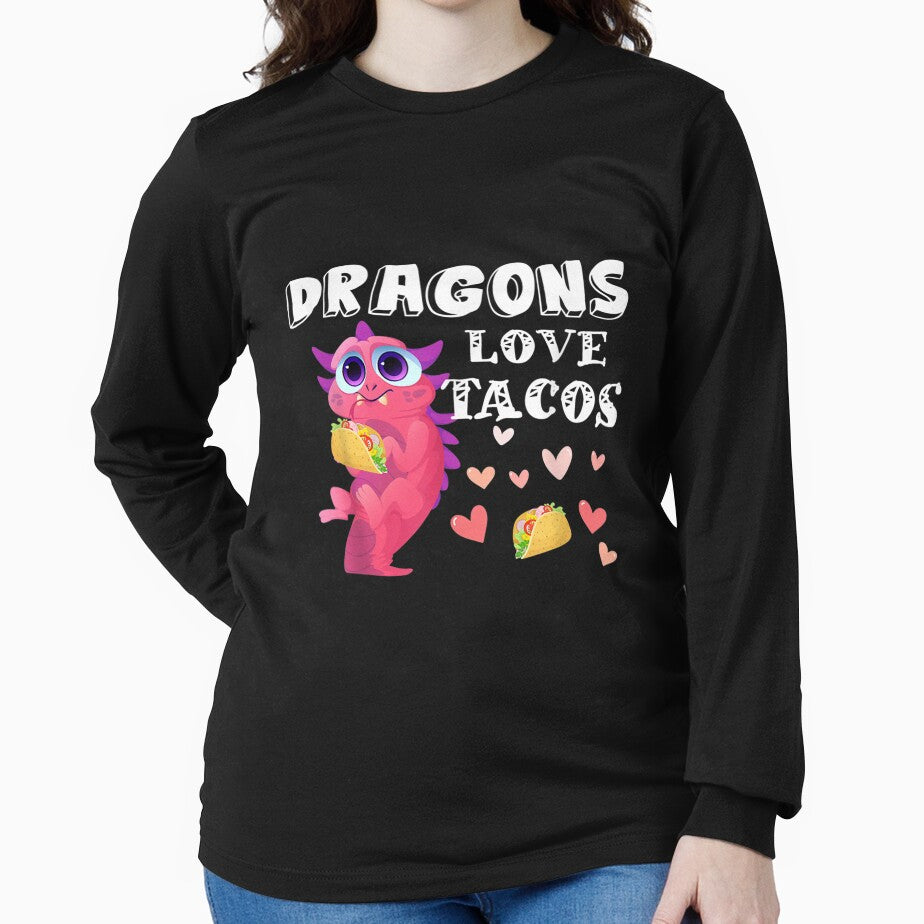 Dragons Love Tacos Cute Taco Tuesday Mexican by laurenm233 T-Shirts, Hoodie, Sweatshirt | BlankRebels.com (Image 2)
