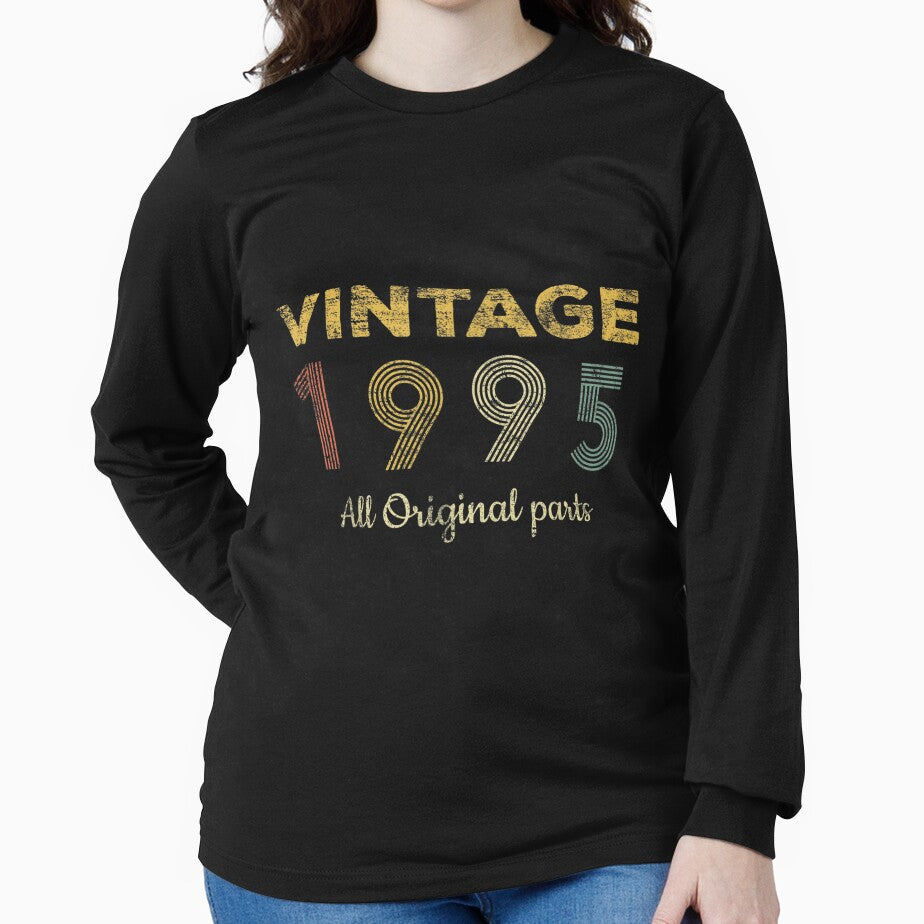 27 Year Old Gifts Vintage 1995 Limited Edition 27th Birthday by vergielx T-Shirts, Hoodie, Sweatshirt (Image 2)