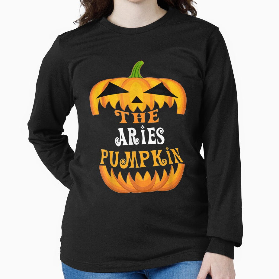 Aries Pumpkin Matching Family Group Halloween Party T-Shirts, Hoodie, Sweatshirt