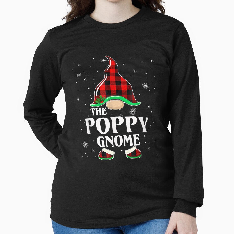 Poppy Gnome Buffalo Plaid Matching Family Christmas Pajama by brita797 T-Shirts, Hoodie, Sweatshirt (Image 2)