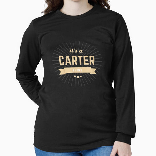It's A Carter Thing Matching Family Reunion Last Name Gift by lindafrances T-Shirts, Hoodie, Sweatshirt (Image 2)