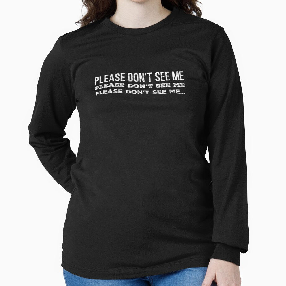 Please Don't See Me by LxSound Tees Hoodie, Sweatshirt | BlankRebels.com (Image 2)