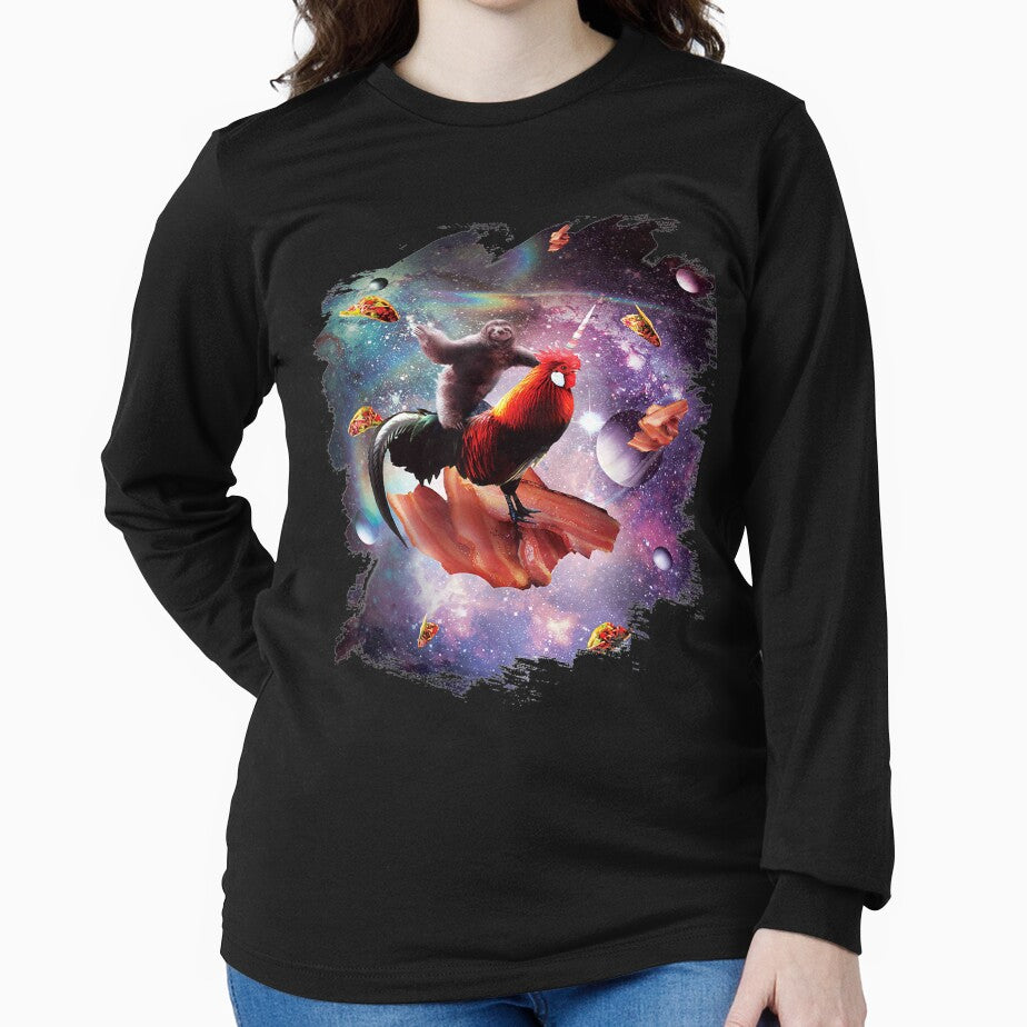 Sloth Chicken Unicorn Bacon Taco by nancyholly T-Shirts, Hoodie, Sweatshirt | BlankRebels.com (Image 2)