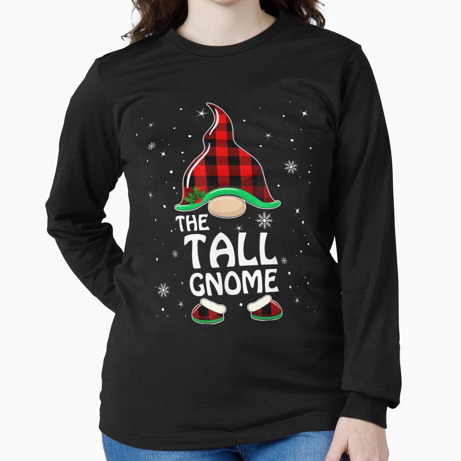 Tall Gnome Buffalo Plaid Matching Family Christmas Pajama by amyadt77 T-Shirts, Hoodie, Sweatshirt (Image 2)