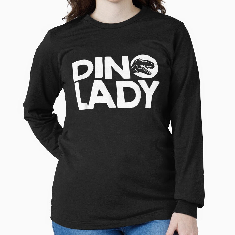 Dino Lady Dinosaur Matching Family Gift by rubysheila T-Shirts, Hoodie, Sweatshirt | BlankRebels.com (Image 2)