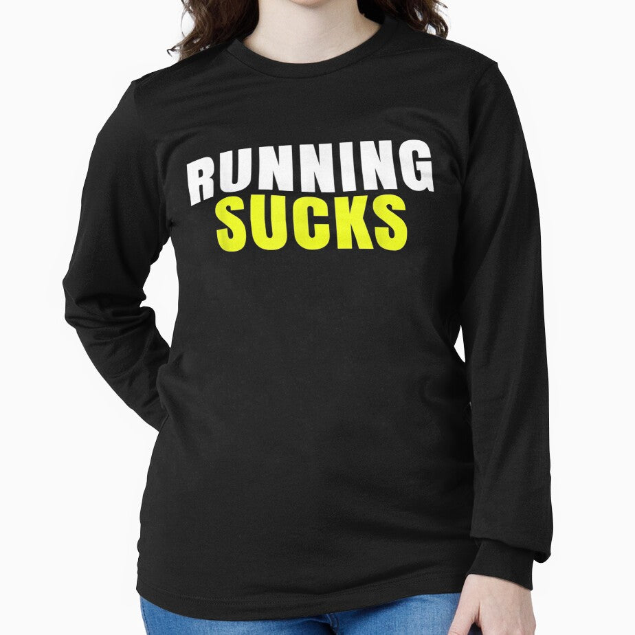Running Sucks by beata155 T-Shirts, Hoodie, Sweatshirt | BlankRebels.com (Image 2)