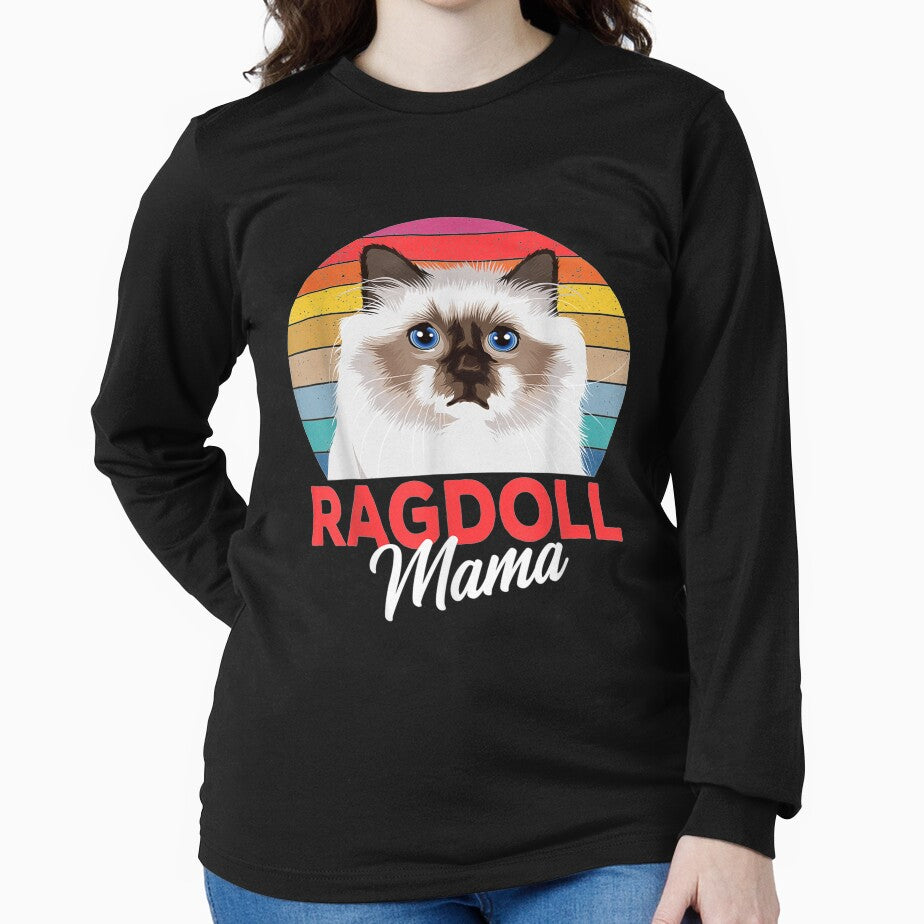 Ragdoll Cat Mama Funny Cat Owner Lovers by christinero2 T-Shirts, Hoodie, Sweatshirt | BlankRebels.com (Image 2)
