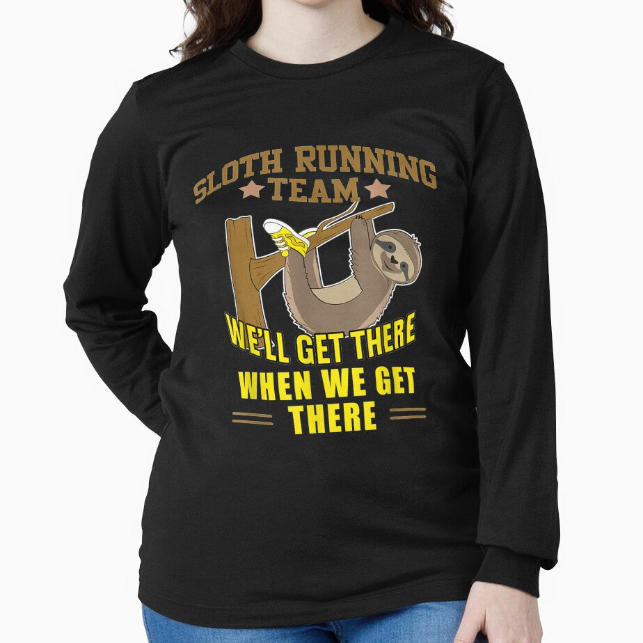 Sloth Running Team Running Gift Idea Kids by robinxam T-Shirts, Hoodie, Sweatshirt | BlankRebels.com (Image 2)
