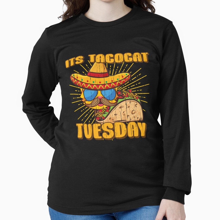 Tacocat Tuesday Tacos Cat Lover Gift by Hananiah Merch T-Shirts, Hoodie, Sweatshirt | BlankRebels.com (Image 2)