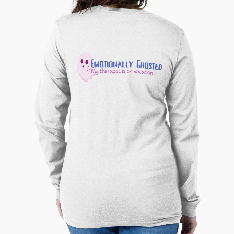 Back Print Emotionall Ghosted Zip Hoodie by HealingMyParts T-Shirts, Sweatshirt | BlankRebels.com (Image 2)