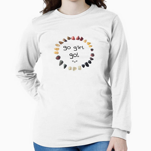 "Go Girl Go!" Crystal Grid by KarmaThymes T-Shirts, Hoodie, Sweatshirt | BlankRebels.com (Image 2)