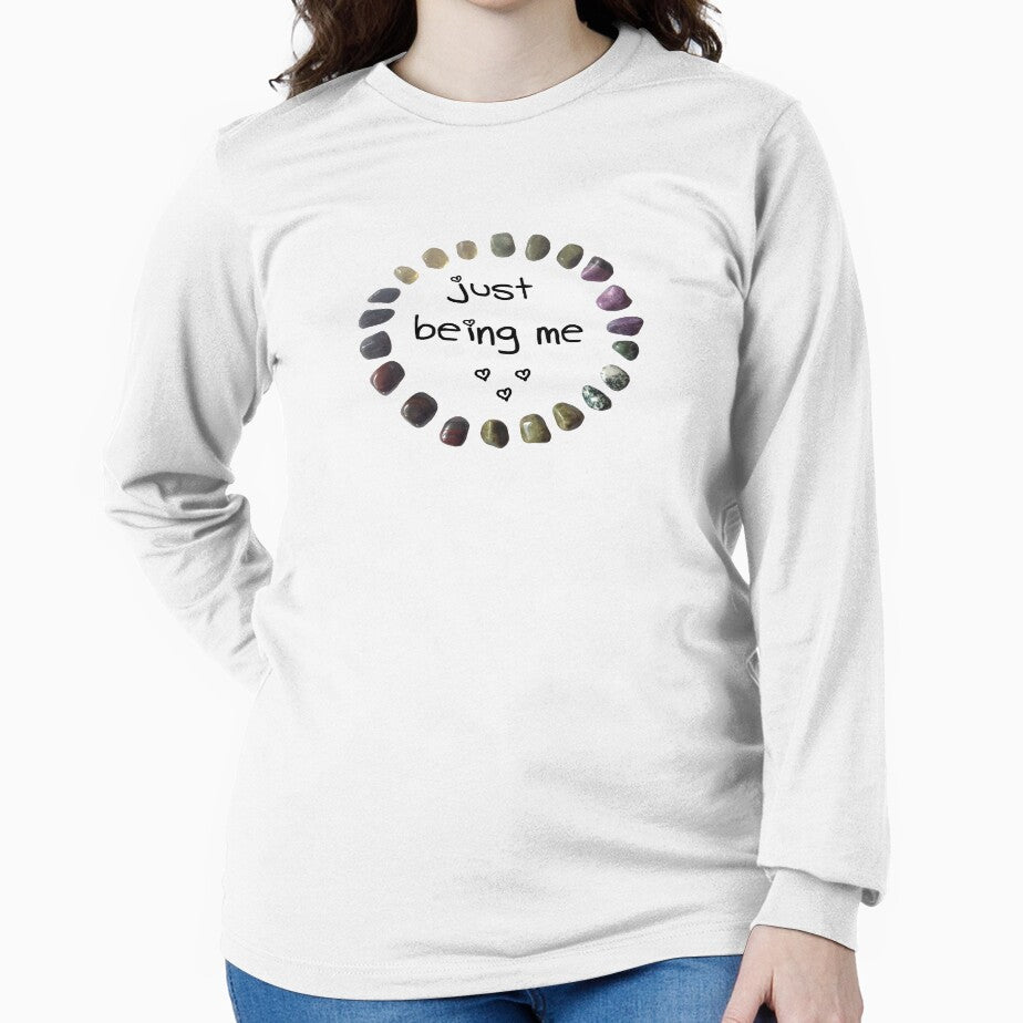 "Just Being Me" Crystal Grid by KarmaThymes T-Shirts, Hoodie, Sweatshirt | BlankRebels.com (Image 2)