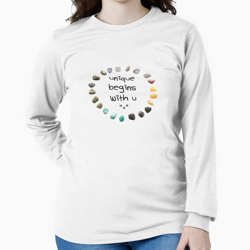 "Unique Begins With U" Crystal Grid by KarmaThymes T-Shirts, Hoodie, Sweatshirt | BlankRebels.com (Image 2)