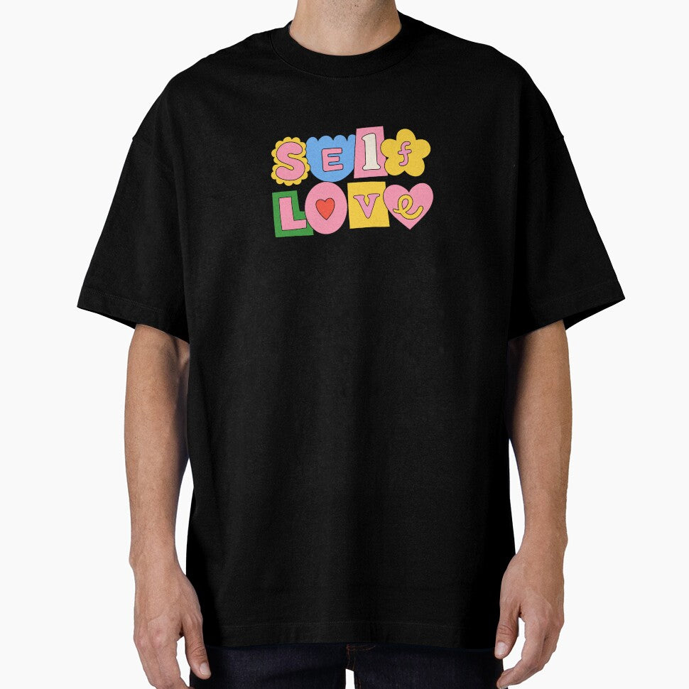 self love cute letters by catdiasart T-Shirts, Hoodie, Sweatshirt | BlankRebels.com (Image 1)