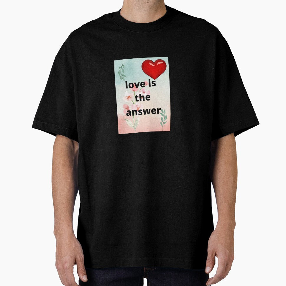 LOVE IS THE ANSWER by Steven  LaRussa T-Shirts, Hoodie, Sweatshirt | BlankRebels.com (Image 1)