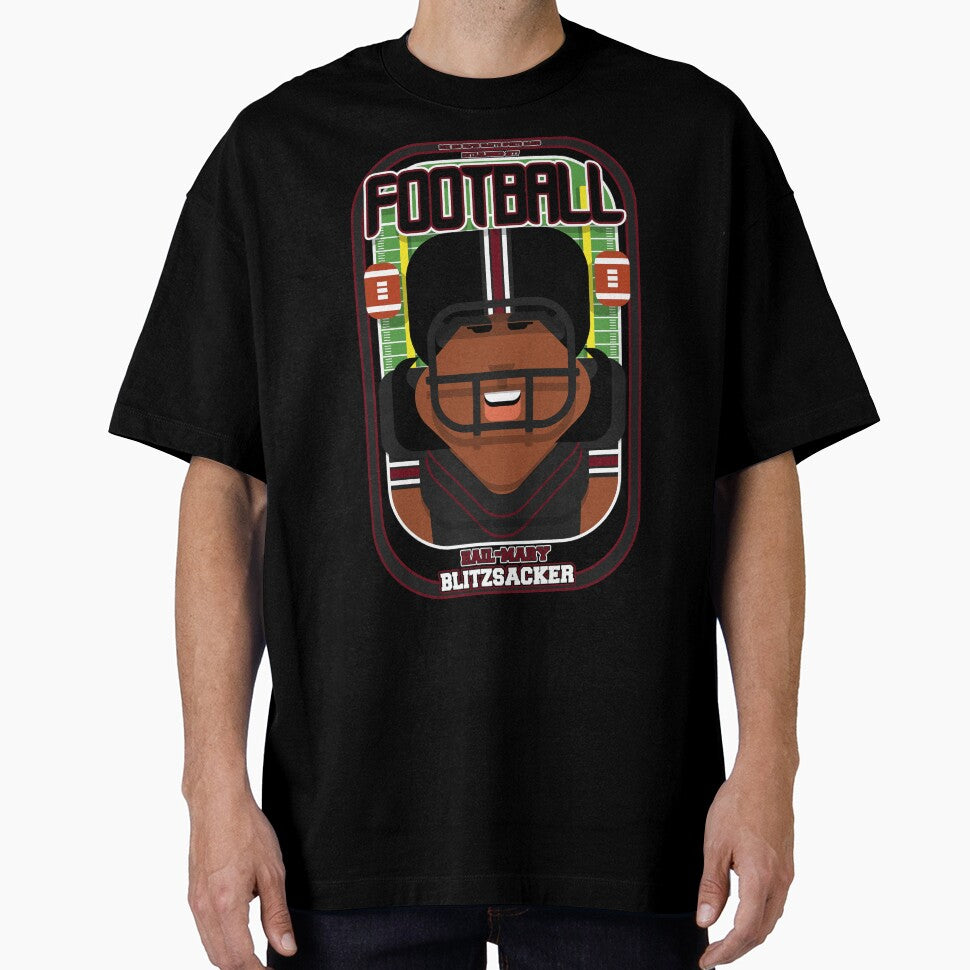 American Football Black Maroon Hail Mary Blitzsacker Aretha Version T-Shirts, Hoodie, Sweatshirt