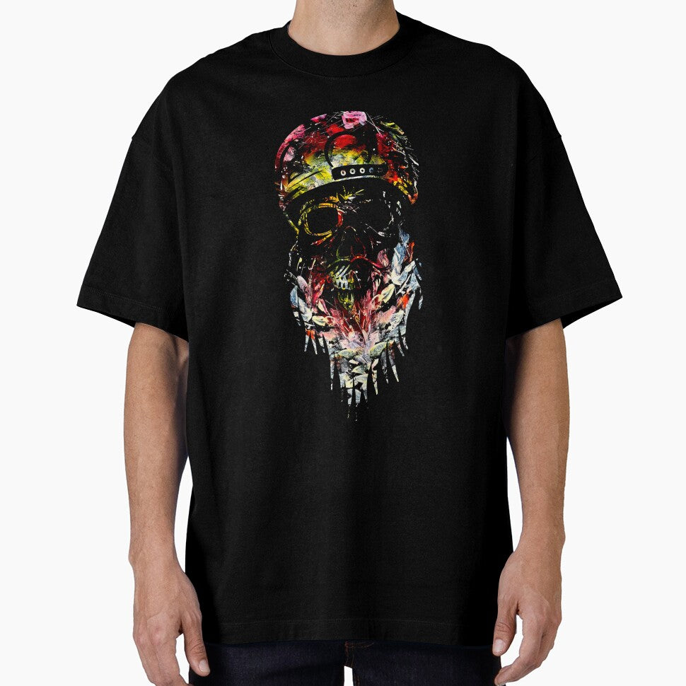 Galaxy demons abstract crazy hat and bearded skull by TitaCris T-Shirts, Hoodie, Sweatshirt | BlankRebels.com (Image 1)