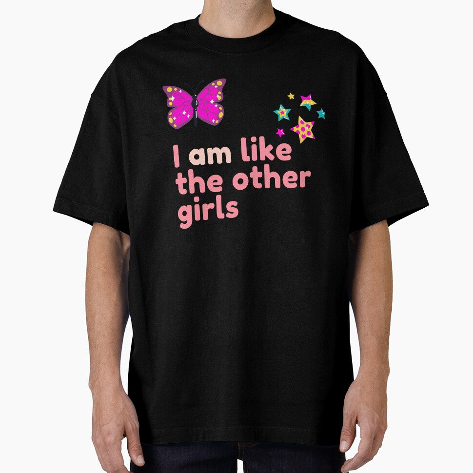 I AM like the other girls girly and women supporting design by Zoe Robertson