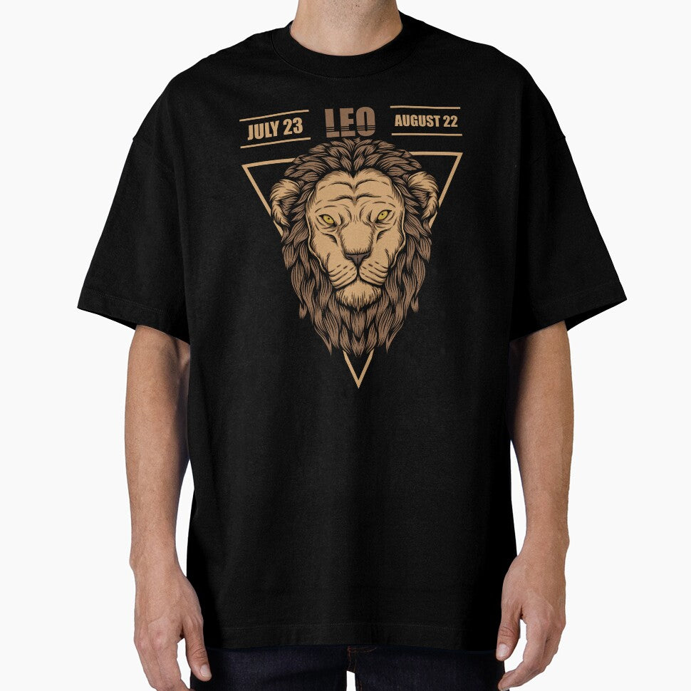 LEO STAR SIGN | LEO ZODIAC SIGN by PSYNOVA T-Shirts, Hoodie, Sweatshirt | BlankRebels.com (Image 1)