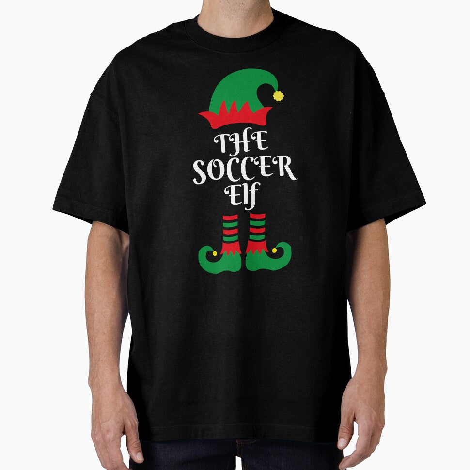 The Soccer Elf, Santa's Helper, Christmas Family Matching Pyjama by Cheffsspecials