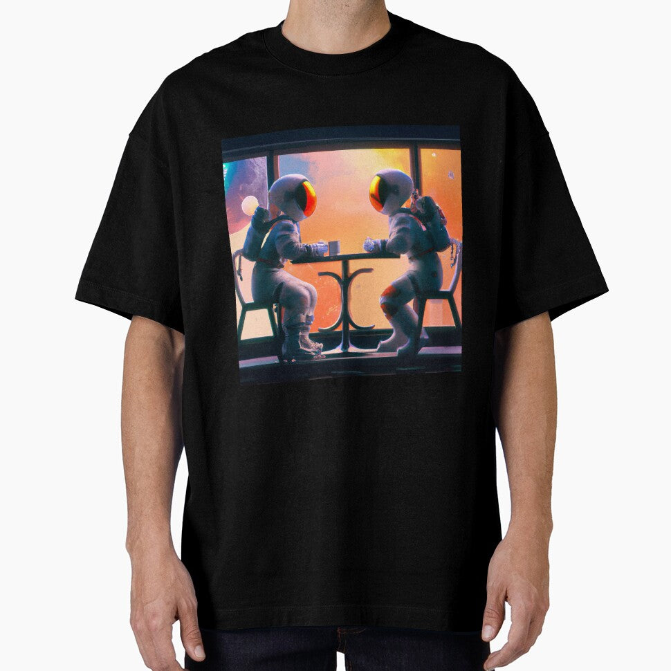 Astronauts on a Date by itsecems T-Shirts, Hoodie, Sweatshirt | BlankRebels.com (Image 1)