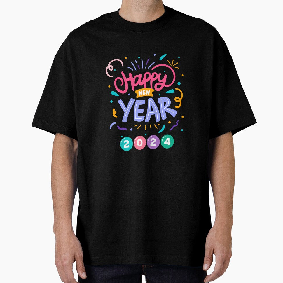 Happy New Year 2024 by GJ-Creations T-Shirts, Hoodie, Sweatshirt | BlankRebels.com (Image 1)