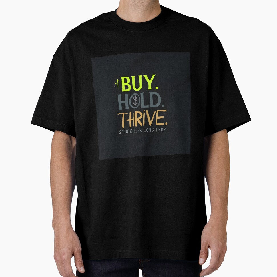 Buy, Hold and Thrive - Finance Tee by Nene's design Hoodie, Sweatshirt | BlankRebels.com (Image 1)