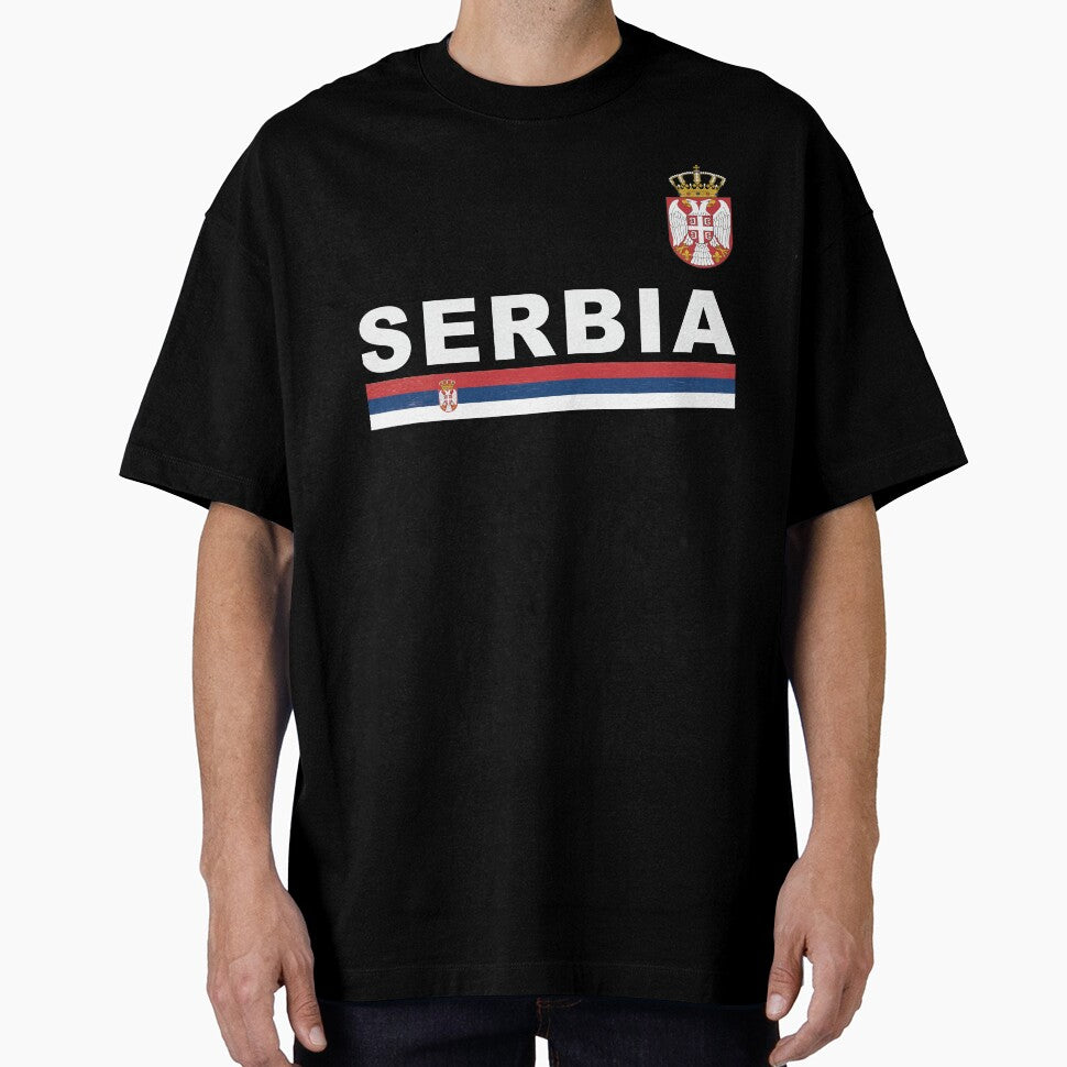 Serbia Soccer or Football Game Jersey Style Design by merchhost