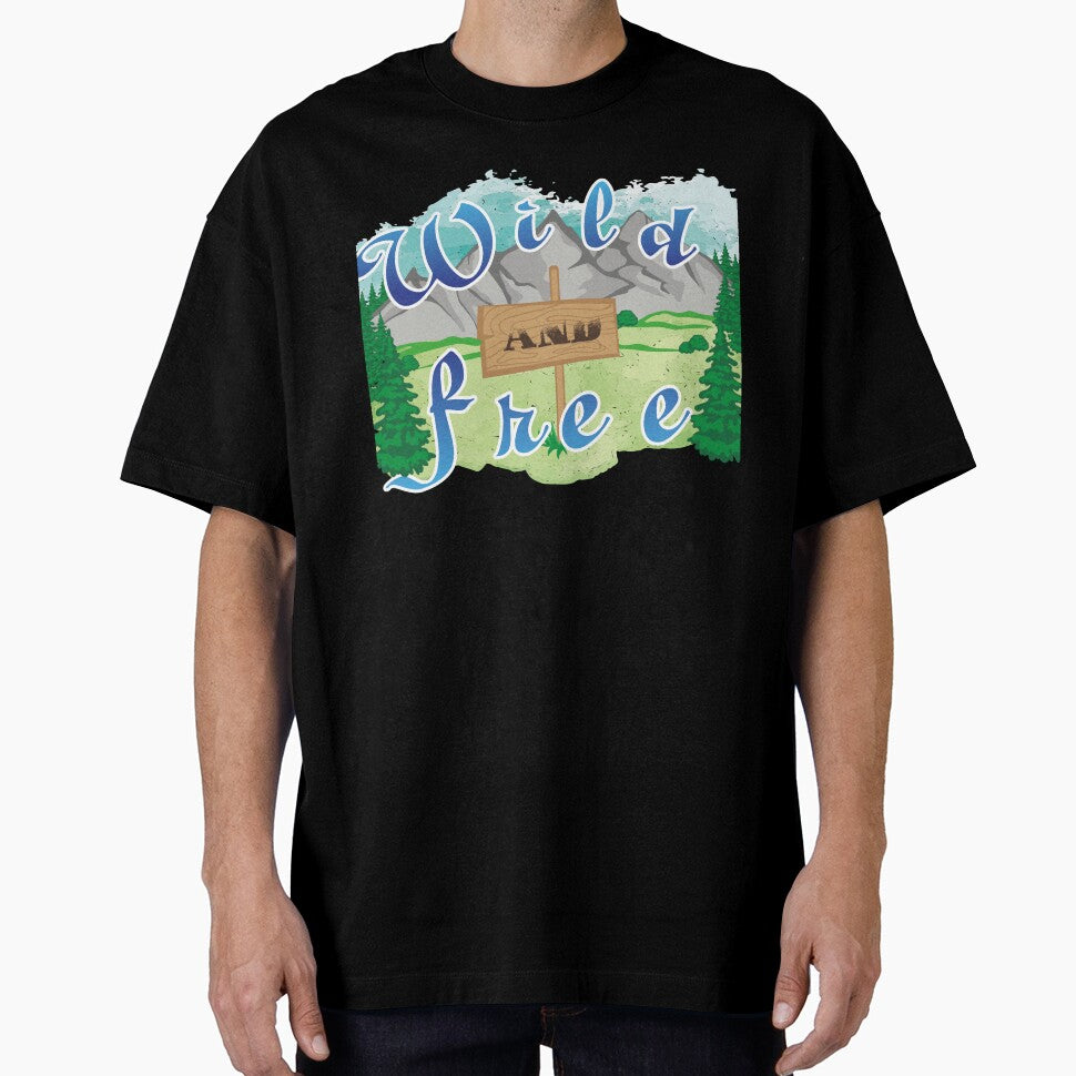 Camping wild and free by schoolarts T-Shirts, Hoodie, Sweatshirt | BlankRebels.com (Image 1)