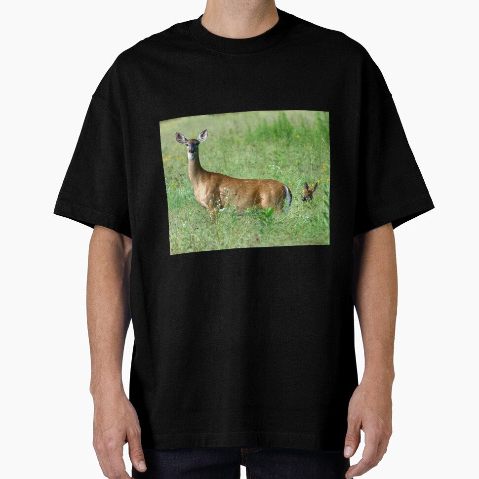 Doe in the field by Enola Gay Wagner T-Shirts, Hoodie, Sweatshirt | BlankRebels.com (Image 1)