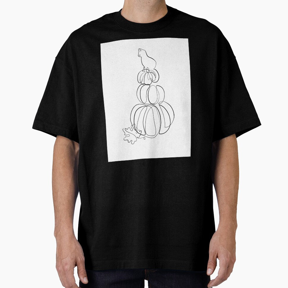 Ruling cat - Minimal line art by InspiRin T-Shirts, Hoodie, Sweatshirt | BlankRebels.com (Image 1)