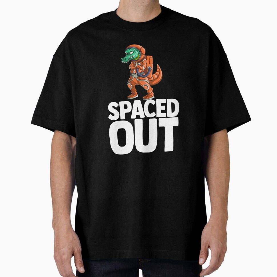 Spaced Out Astronaut Crocodile Outserspace Science Geek by Bendthetrend T-Shirts, Hoodie, Sweatshirt (Image 1)