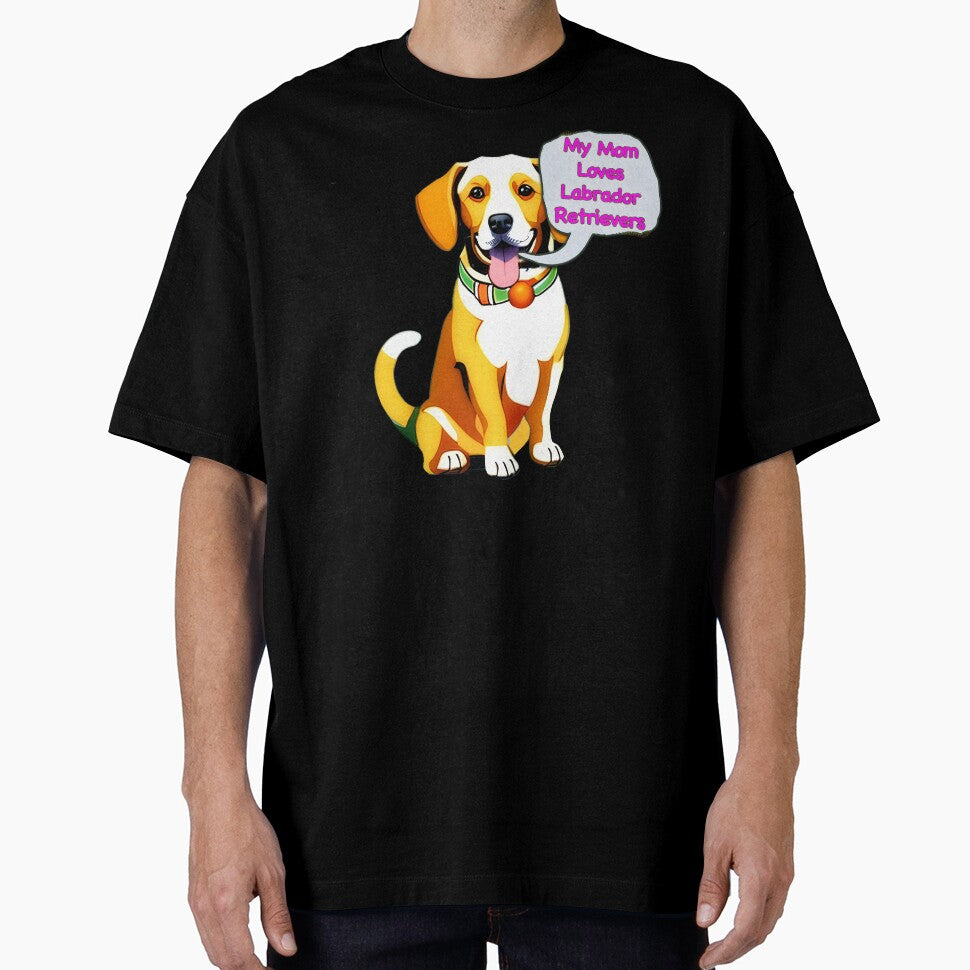 My Mom Loves Labrador Retrievers by Michael van der Hoorn T-Shirts, Hoodie, Sweatshirt | BlankRebels.com (Image 1)