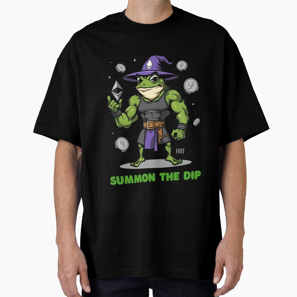Summon The Dip Wizard Frog by LintonGriffin T-Shirts, Hoodie, Sweatshirt | BlankRebels.com (Image 1)