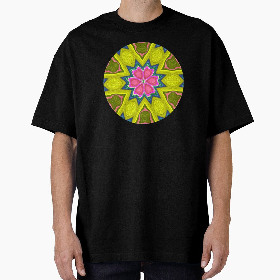 Curly Clover  Mandala by Blu Happiness T-Shirts, Hoodie, Sweatshirt | BlankRebels.com (Image 1)