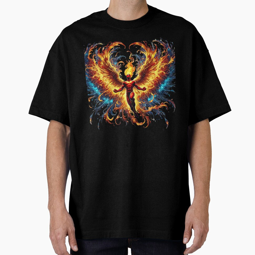 Fire Wings Superhero Football: Unstoppable Power on the Field by sanattasarim