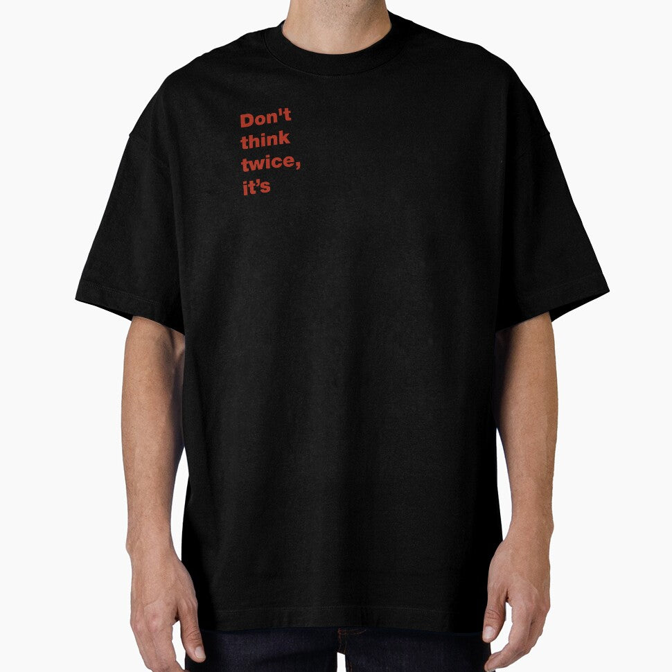 don't think by dresstypo T-Shirts, Hoodie, Sweatshirt | BlankRebels.com (Image 1)