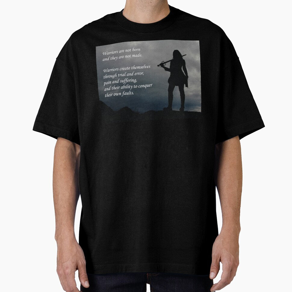 Women's Fitness Inspirational Quote - Warrior by superfitstuff T-Shirts, Hoodie, Sweatshirt | BlankRebels.com (Image 1)